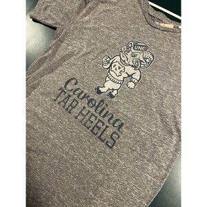 University North Carolina UNC Tarheels Pressbox Sports NCAA T-Shirt LARGE Gray